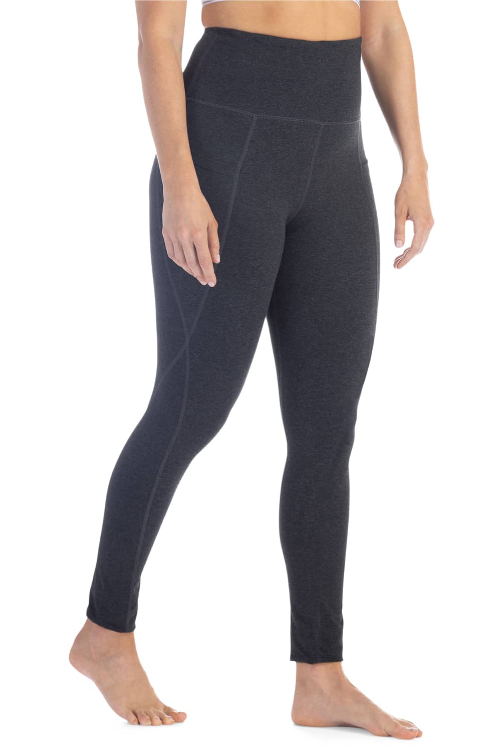 Women's EcoFabric™ Super High-Rise Active Legging Tight Womens>Activewear>Yoga Pants Fishers Finery Heather Gray X-Small 
