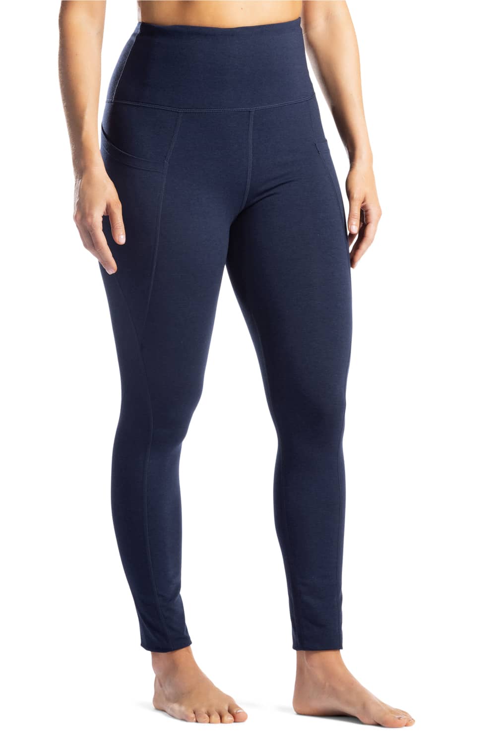Women&#39;s EcoFabric™ Super High-Rise Active Legging Tight Womens&gt;Activewear&gt;Yoga Pants Fishers Finery Navy X-Small 