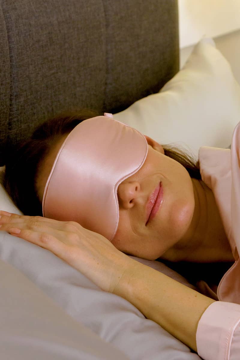 100% Organic Mulberry Silk Contoured Sleep Mask with Gift Box - NEW & IMPROVED DESIGN Beauty>Masks Fishers Finery 