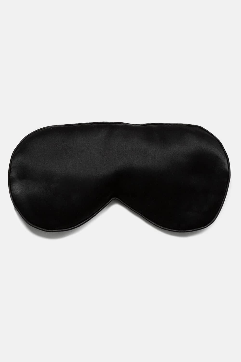 100% Mulberry Silk Therapeutic Sleep Mask - 25 Momme Beauty>Masks Fishers Finery Black
