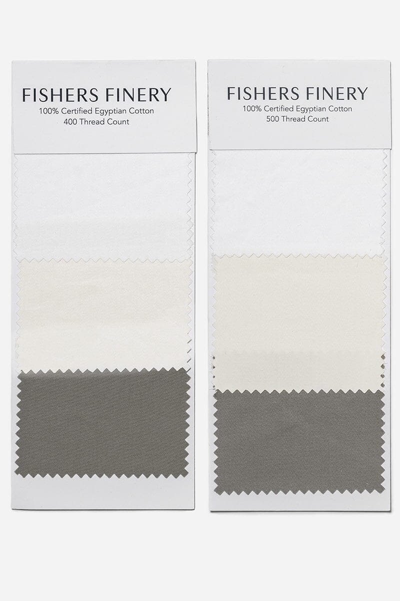 Precious Star Linen Egyptian Cotton Duvet Cover - Alaskan King 120x132 Inch Dark Grey