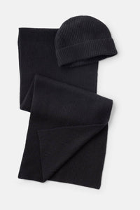 Men's 100% Pure Cashmere 2pc Rib Knit Set with Gift Box Mens>Accessories>Sets Fishers Finery 