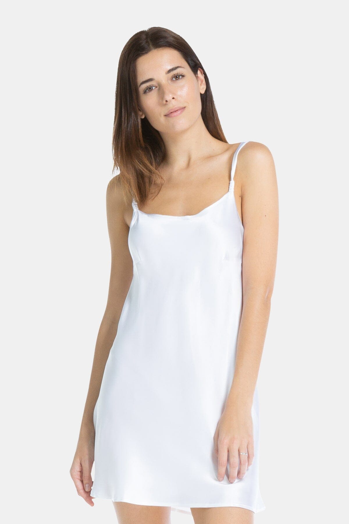 Women's 100% Mulberry Silk Chemise Womens>Sleep and Lounge>Nightgown Fishers Finery 