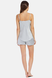 Women's 100% Mulberry Silk Cami and Boxer Pajama Set with Gift Box Womens>Sleepwear>Cami Set Fishers Finery 
