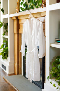 Women's 100% Pure Mulberry Silk Robe Womens>Sleepwear>Robe Fishers Finery 