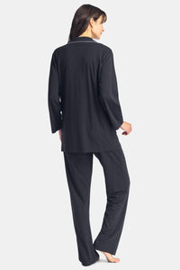 Women's Full Length Jersey Pajama Set with Gift Box Womens>Sleep and Lounge>Pajamas Fishers Finery 