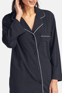 Women's Full Length Jersey Pajama Set with Gift Box Womens>Sleep and Lounge>Pajamas Fishers Finery 