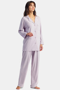 Women's Full Length Jersey Pajama Set with Gift Box Womens>Sleep and Lounge>Pajamas Fishers Finery 