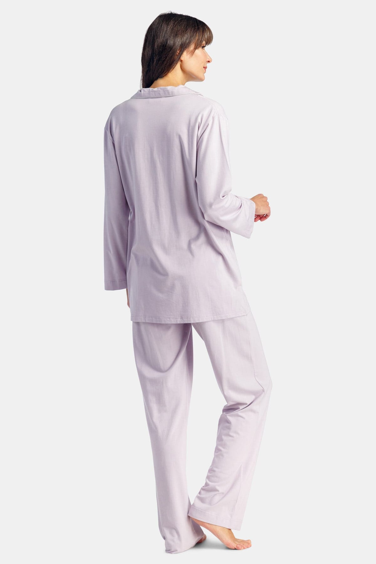 Women's Full Length Jersey Pajama Set with Gift Box Womens>Sleep and Lounge>Pajamas Fishers Finery 