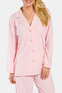 Women's Full Length Jersey Pajama Set with Gift Box Womens>Sleep and Lounge>Pajamas Fishers Finery 