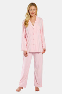 Women's Full Length Jersey Pajama Set with Gift Box Womens>Sleep and Lounge>Pajamas Fishers Finery 