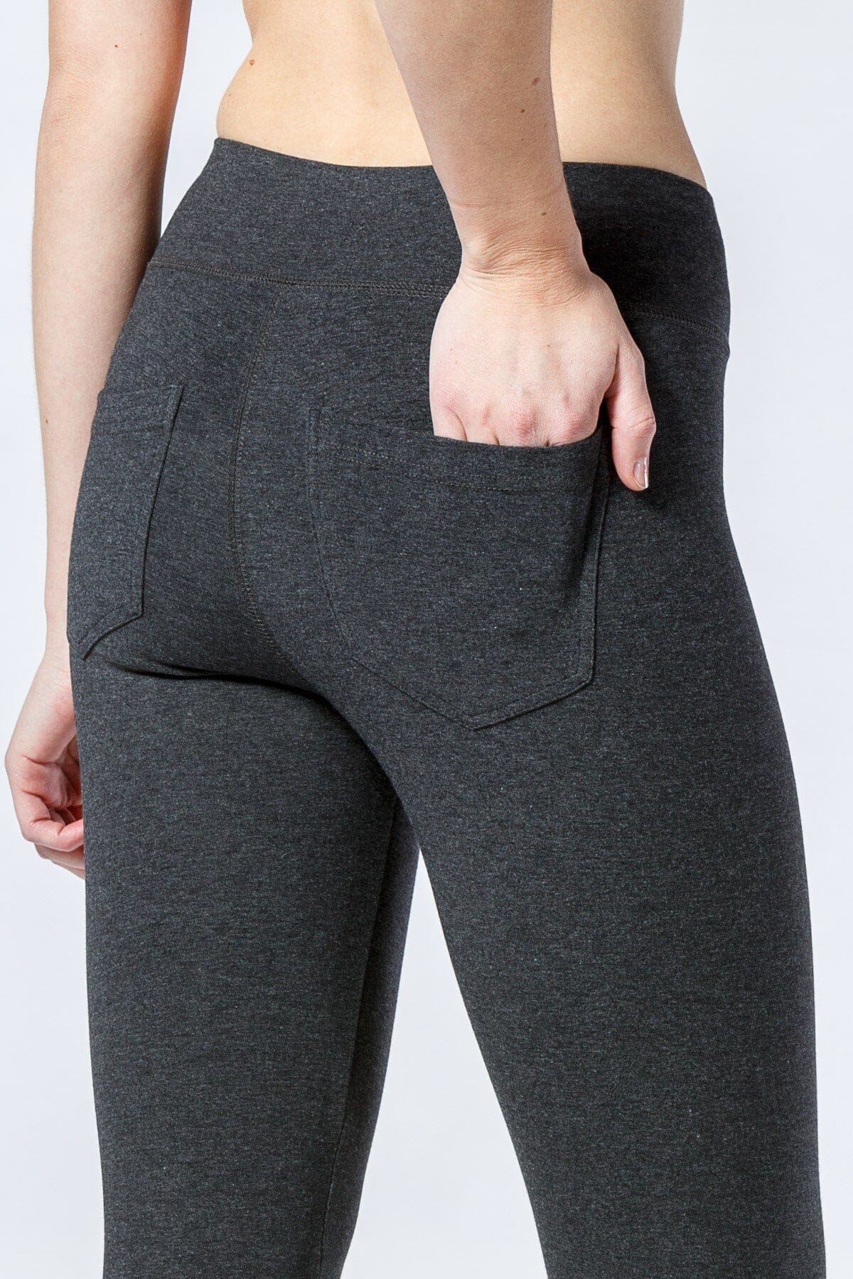 Women's EcoFabric™ Boot Leg Yoga Pant with Back Pockets - OUTLET Womens>Activewear>Yoga Pants Fishers Finery 