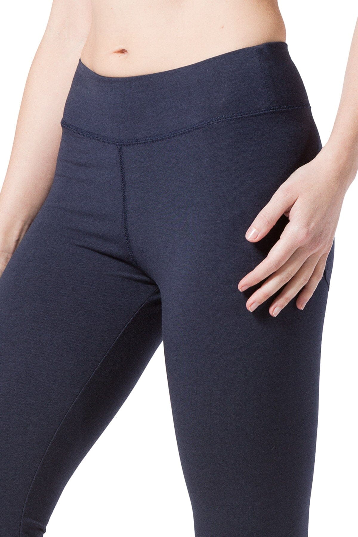 Women's EcoFabric™ Boot Leg Yoga Pant with Back Pockets - OUTLET Womens>Activewear>Yoga Pants Fishers Finery 