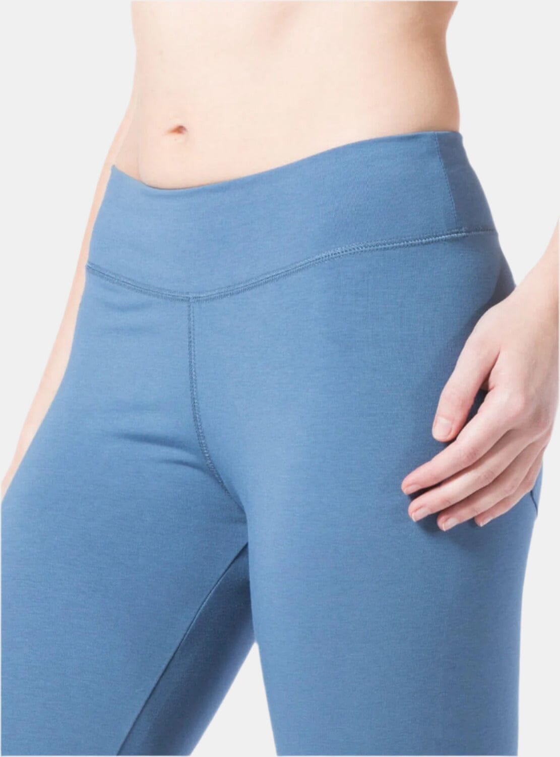 Women's EcoFabric™ Straight Leg Yoga Pant with Back Pockets Womens>Activewear>Yoga Pants Fishers Finery 
