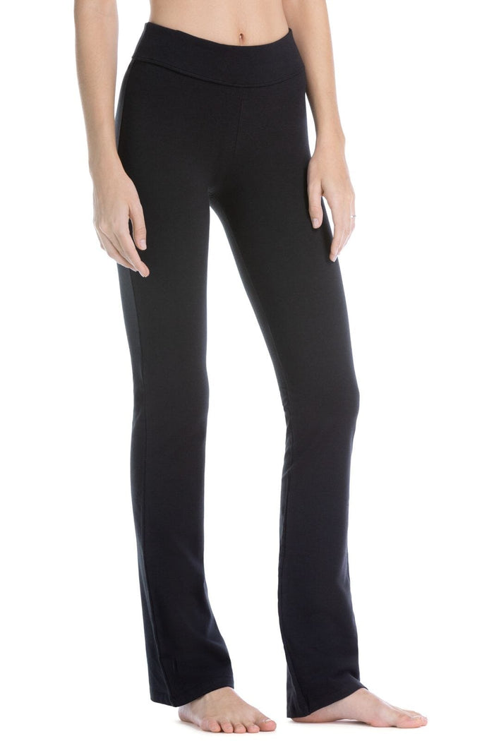 Women's EcoFabric™ Boot Leg Yoga Pant with Back Pockets - OUTLET Womens>Activewear>Yoga Pants Fishers Finery 