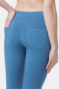 Women's EcoFabric™ Boot Leg Yoga Pant with Back Pockets Womens>Activewear>Yoga Pants Fishers Finery 