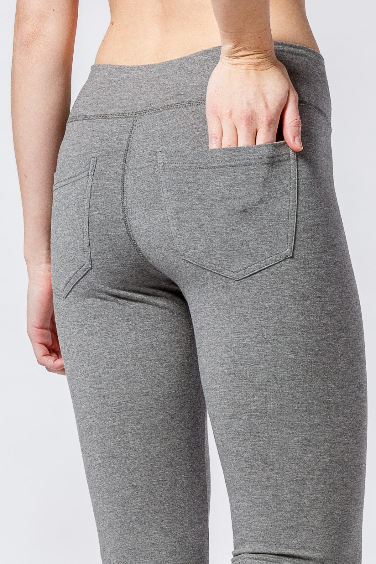 Women's EcoFabric™ Boot Leg Yoga Pant with Back Pockets - OUTLET Womens>Activewear>Yoga Pants Fishers Finery 