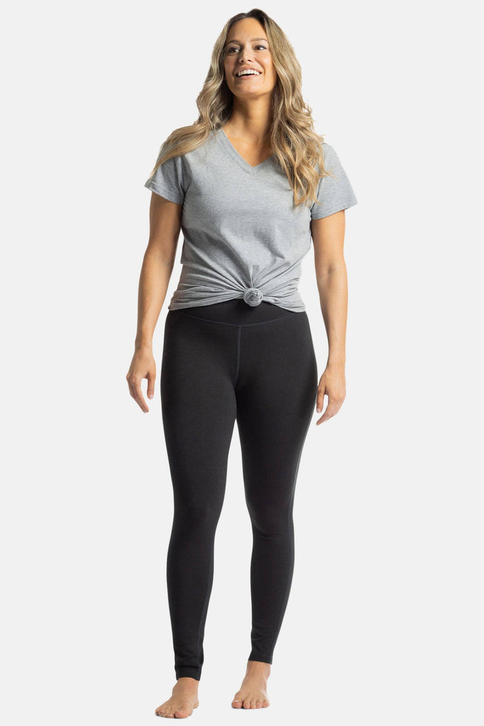 Women’s EcoFabric™ Ankle Length Legging With Back Pockets Outlet Womens>Activewear>Yoga Pants Fishers Finery 