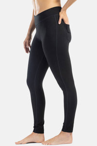 Women’s EcoFabric™ Ankle Length Legging With Back Pockets Outlet Womens>Activewear>Yoga Pants Fishers Finery 