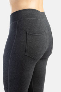 Women’s EcoFabric™ Ankle Length Legging With Back Pockets Outlet Womens>Activewear>Yoga Pants Fishers Finery 