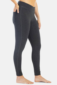 Women’s EcoFabric™ Ankle Length Legging With Back Pockets Outlet Womens>Activewear>Yoga Pants Fishers Finery 