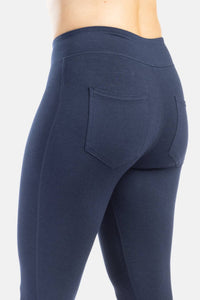 Women’s EcoFabric™ Ankle Length Legging With Back Pockets Outlet Womens>Activewear>Yoga Pants Fishers Finery 