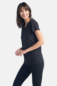Women's Classic Fit EcoFabric™ V-Neck Tee Womens>Casual>Top Fishers Finery 