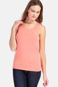 Women's Essential EcoFabric™ Tank Top Womens>Casual>Top Fishers Finery Coral X-Small 