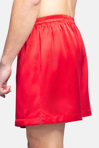 Men's 100% Pure Mulberry Silk Lounge Boxers - IMPROVED No-Roll Waistband Mens>Sleep and Lounge>Boxer Fishers Finery 