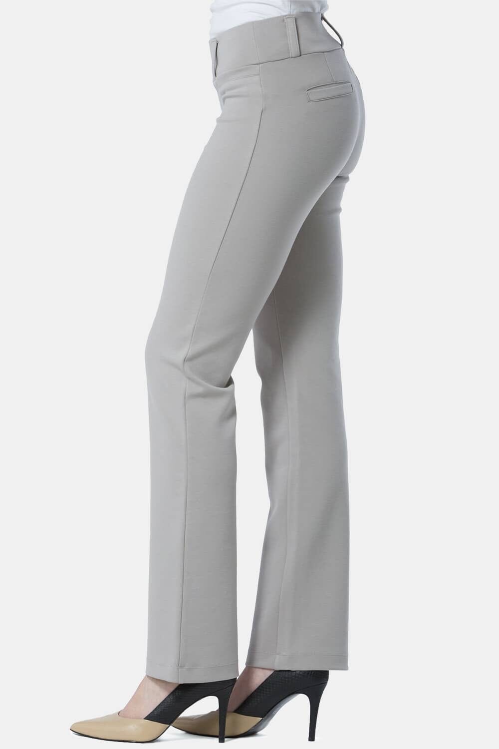 Women's Ponte Knit Pull-On Boot Leg Work Pant - NEW & IMPROVED FIT Womens>Pants Fishers Finery 