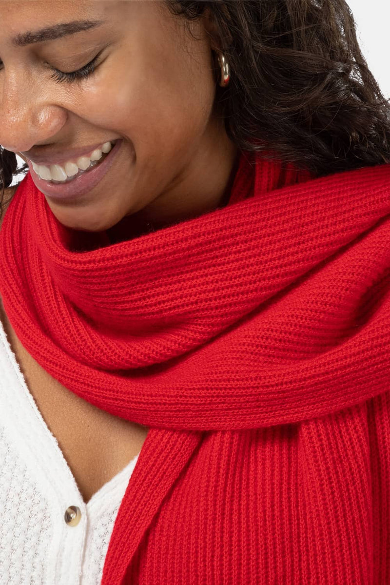 Cashmere Scarves | Our Premium Ribbed Cashmere Scarf | Fishers Finery