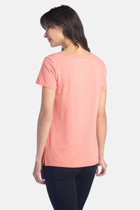 Women's Relaxed EcoFabric™ Scoop Neck Tee Womens>Casual>Top Fishers Finery 