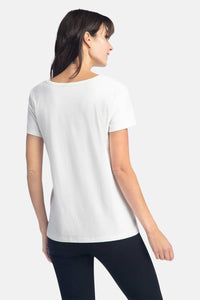 Women's Relaxed EcoFabric™ Scoop Neck Tee Womens>Casual>Top Fishers Finery 