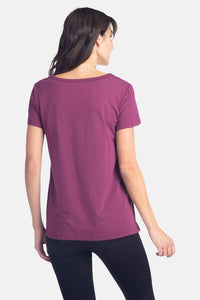 Women's Relaxed EcoFabric™ Scoop Neck Tee Womens>Casual>Top Fishers Finery 