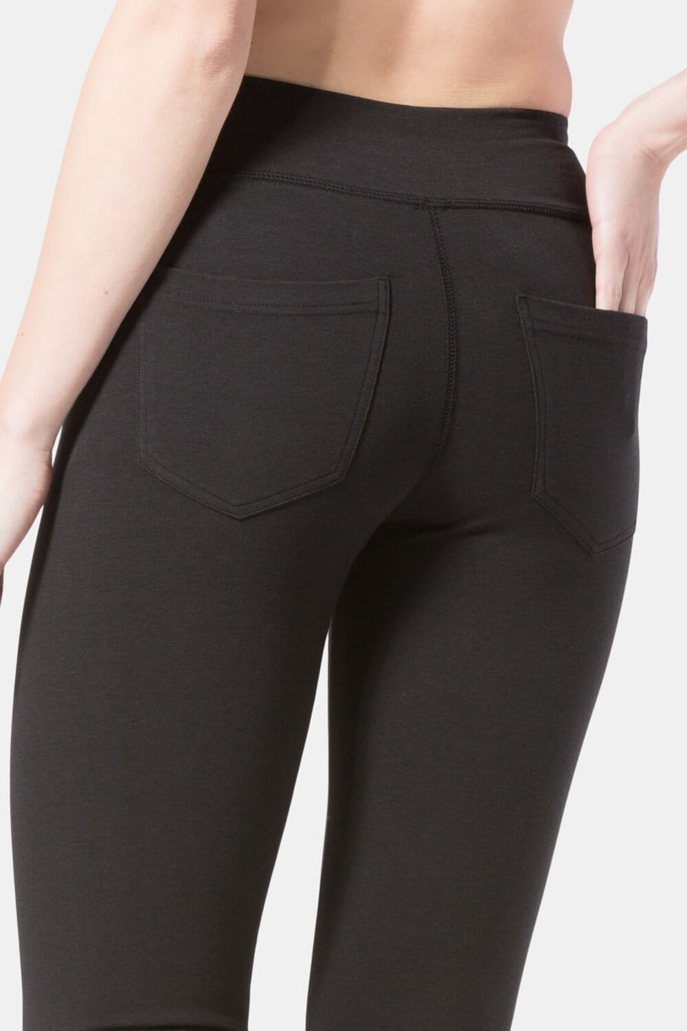 Women's EcoFabric™ Straight Leg Yoga Pant with Back Pockets Womens>Activewear>Yoga Pants Fishers Finery 