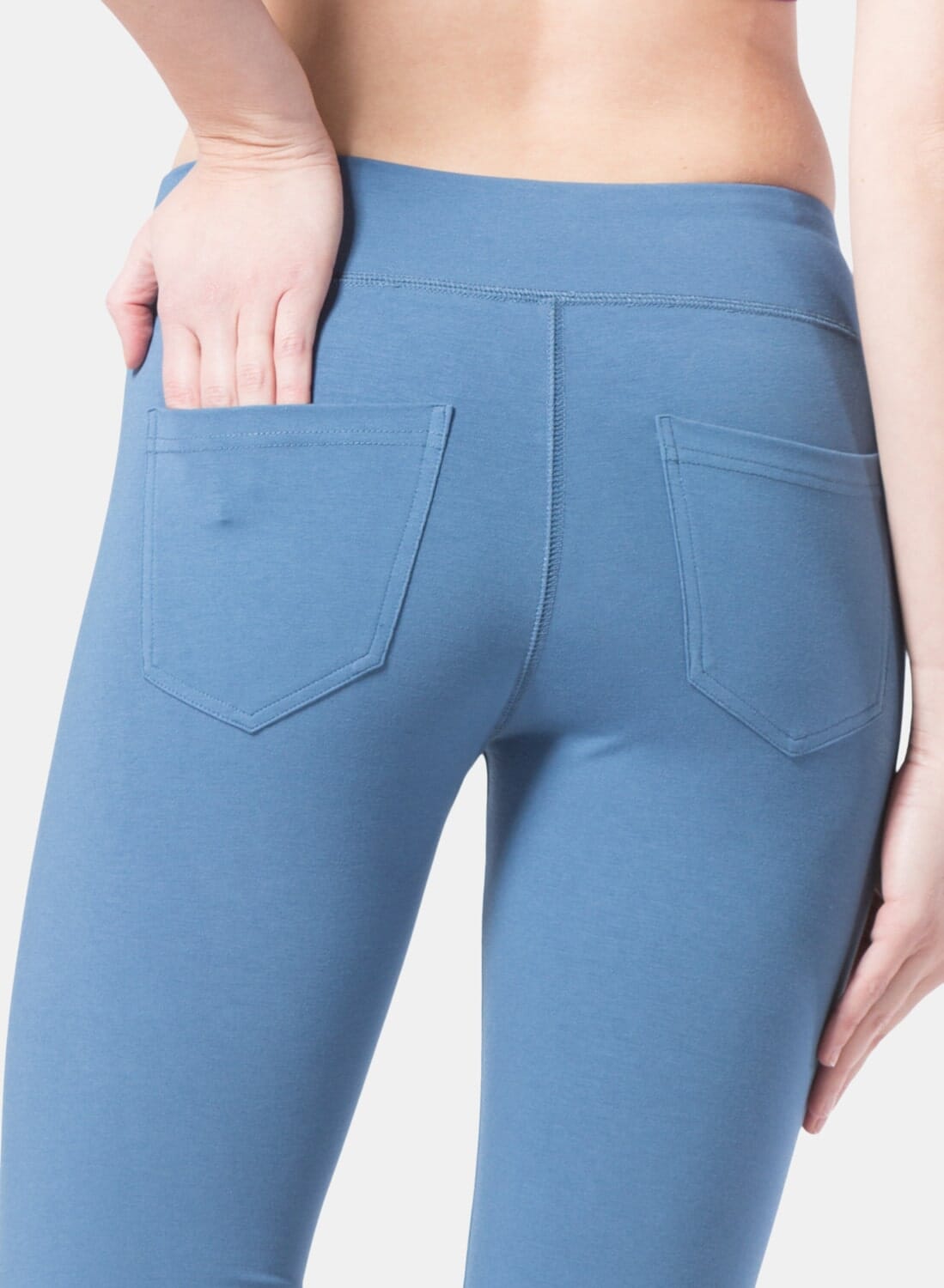 Women's EcoFabric™ Straight Leg Yoga Pant with Back Pockets Womens>Activewear>Yoga Pants Fishers Finery 