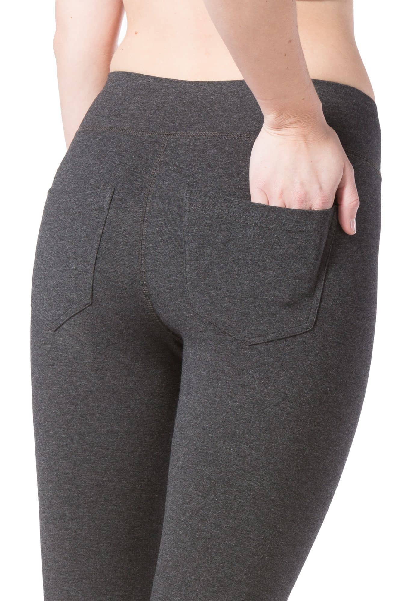 Women's EcoFabric™ Straight Leg Yoga Pant with Back Pockets Womens>Activewear>Yoga Pants Fishers Finery 