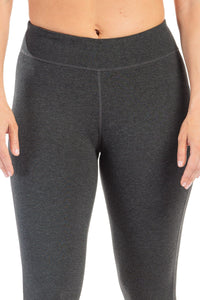 Women's EcoFabric™ 18" Yoga Capri Workout Legging Womens>Activewear>Yoga Pants Fishers Finery 