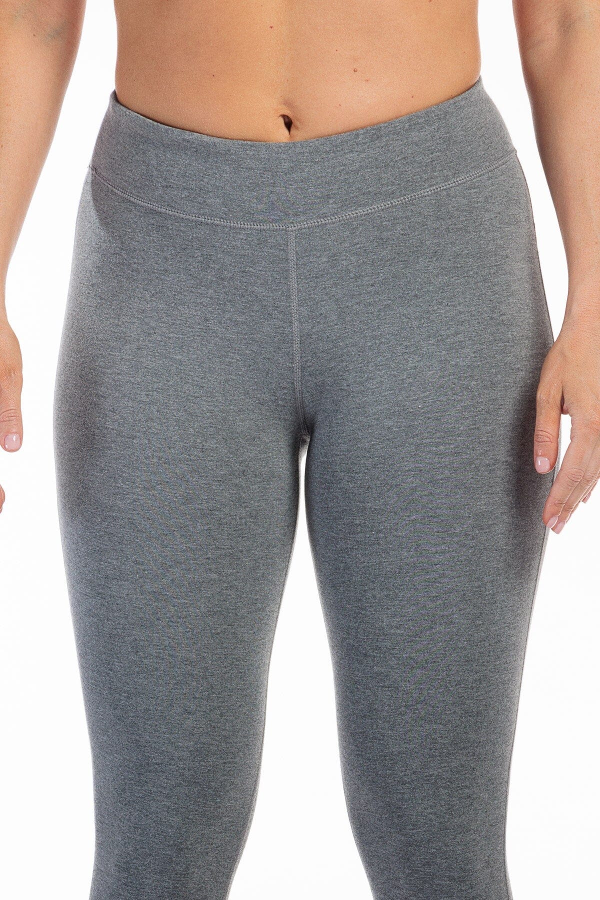 Women's EcoFabric™ 18" Yoga Capri Workout Legging Womens>Activewear>Yoga Pants Fishers Finery 