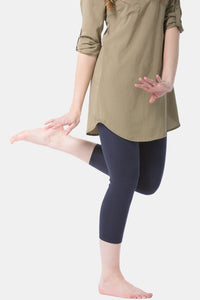 Women's Everyday EcoFabric™ Capri Length Legging Womens>Casual>Leggings Fishers Finery 