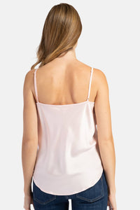 Women's 100% Pure Mulberry Silk Camisole Tank Top with Adjustable Spaghetti Straps - IMPROVED FIT Womens>Casual>Top Fishers Finery 