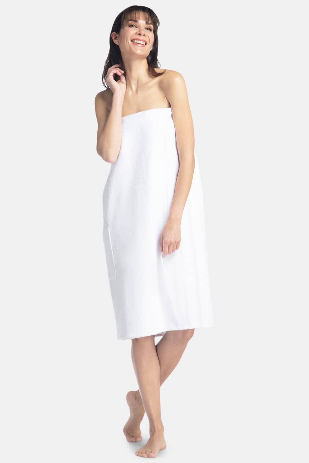 Women's Resort Style Terry Cloth Spa Wrap Womens>Spa>Wrap Fishers Finery 