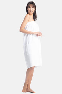 Women's Resort Style Terry Cloth Spa Wrap Womens>Spa>Wrap Fishers Finery 