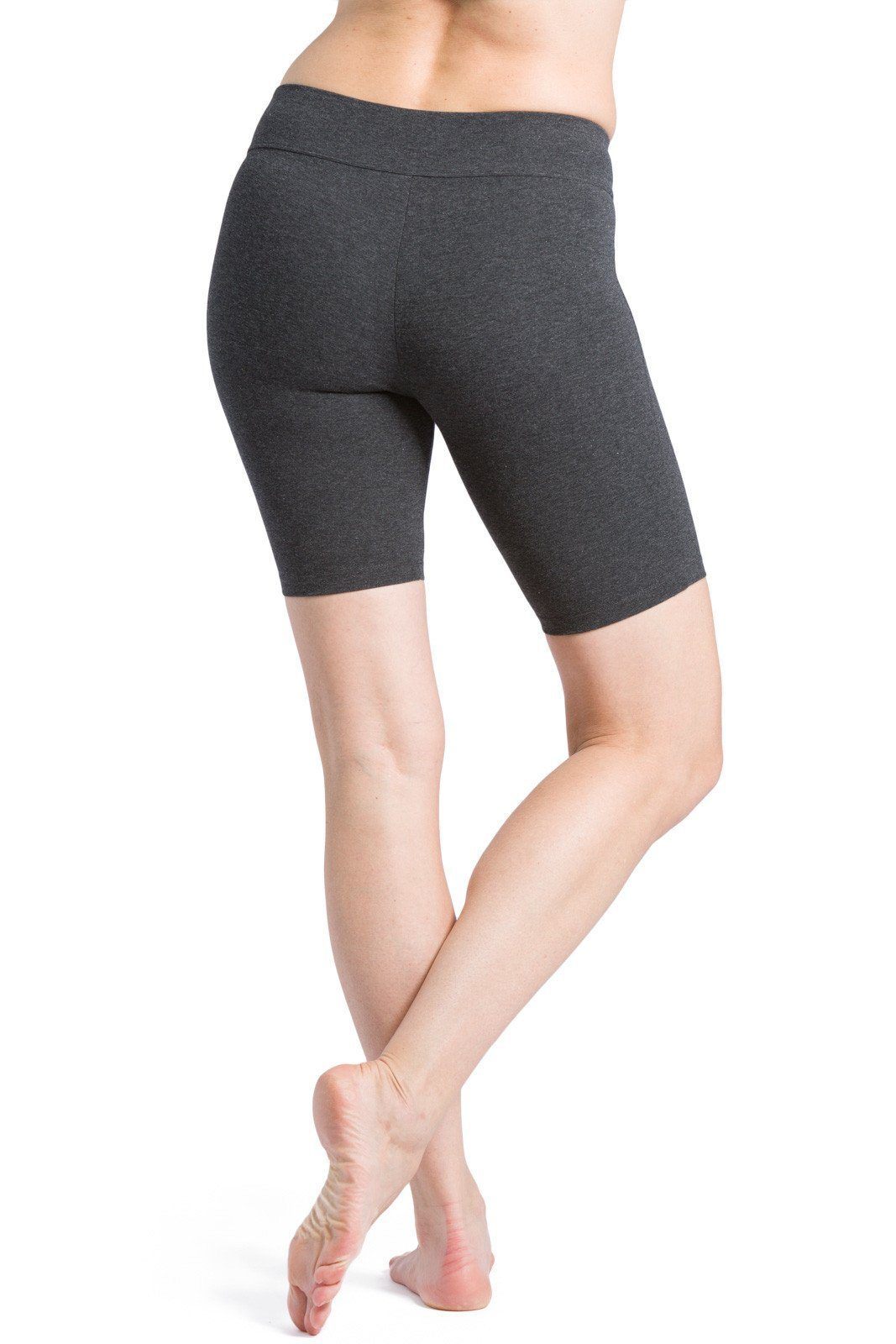 Women's EcoFabric™ 7" Mid-Thigh Yoga Workout Short Womens>Casual>Leggings Fishers Finery 