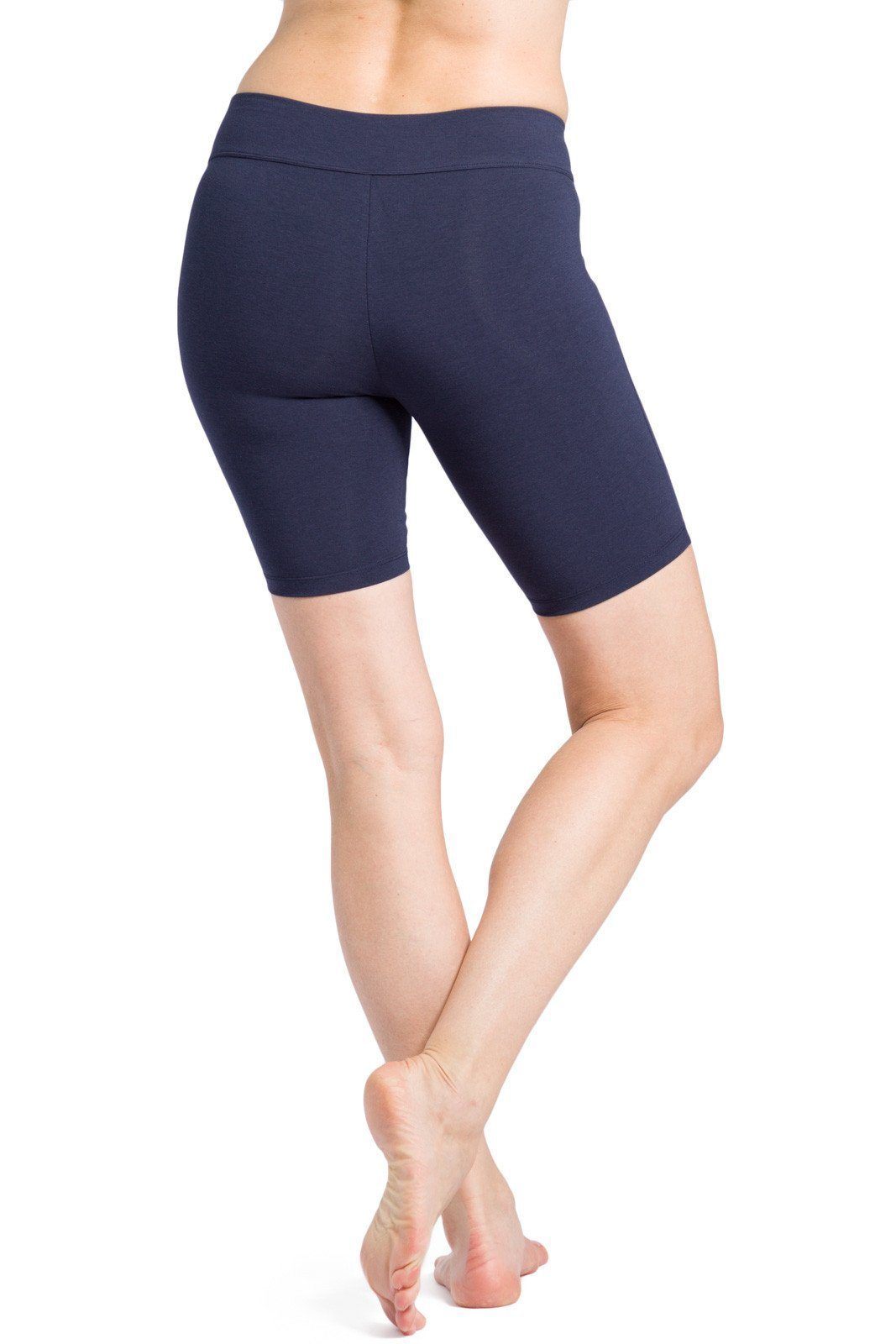 Women's EcoFabric™ 7" Mid-Thigh Yoga Workout Short Womens>Casual>Leggings Fishers Finery 