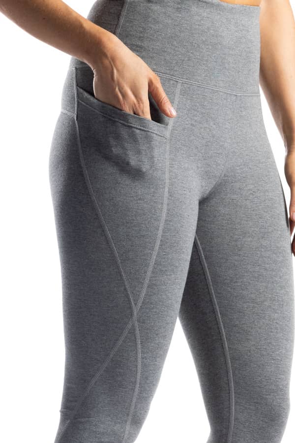 Buy Splendorflying Women's Yoga Capri Legging Inner Pocket Non See-Through  Fabric Leggings Online at desertcartINDIA