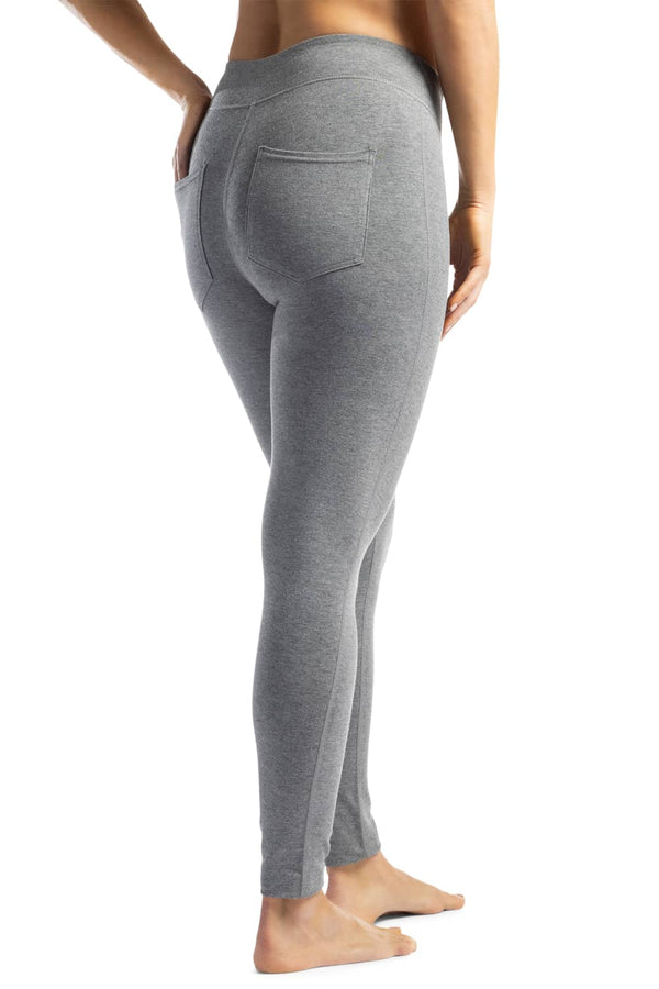Women's EcoFabric™ Yoga Legging Tight with Back Pockets Womens>Activewear>Yoga Pants Fishers Finery 