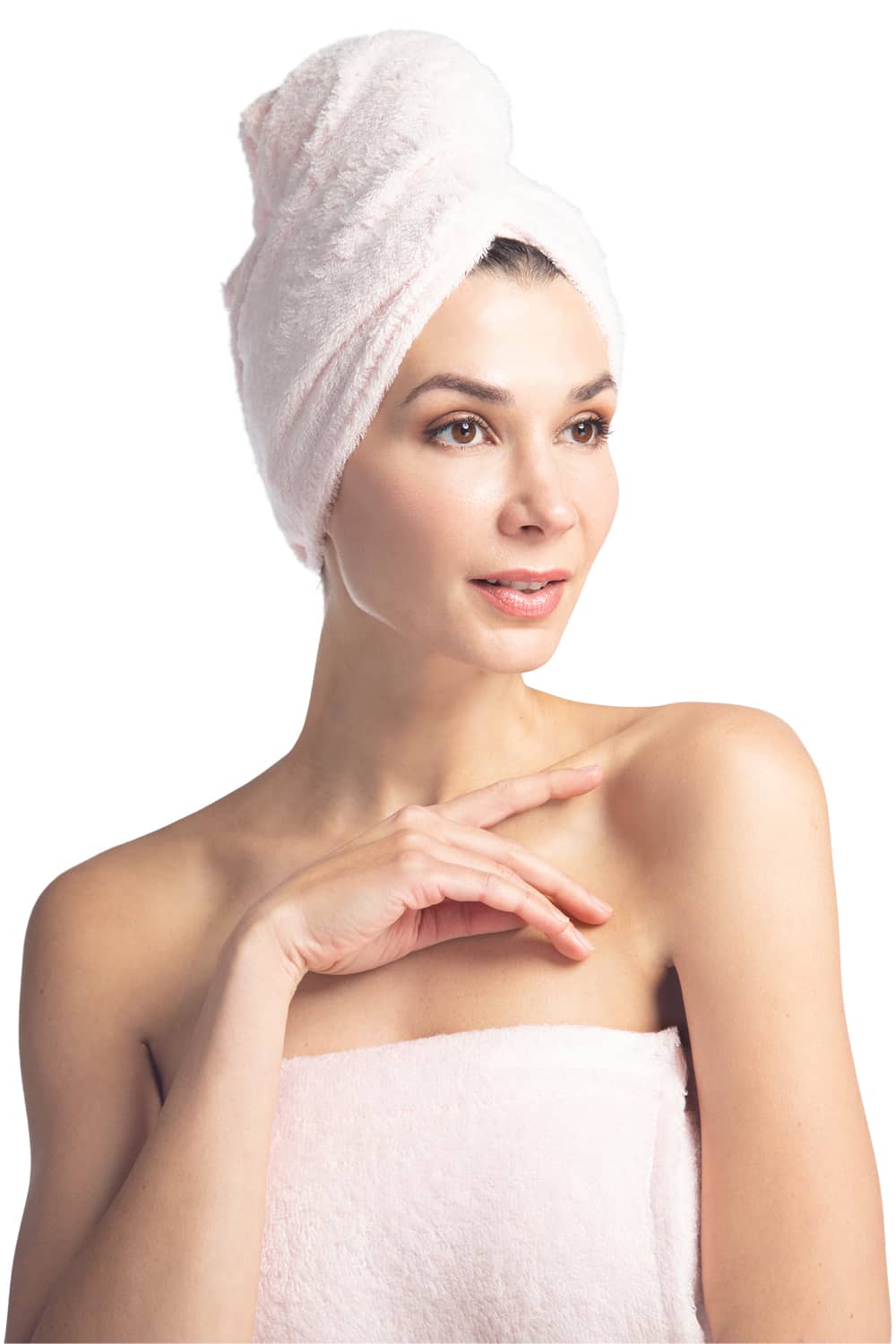 Women's Terry Cloth Head / Hair Wrap Womens>Spa>Hair Towel Fishers Finery 