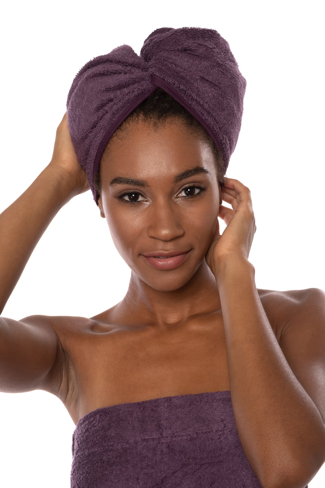 Fishers Finery Women's Terry Headwrap; Microfiber Hair Towel, Terry from Bamboo