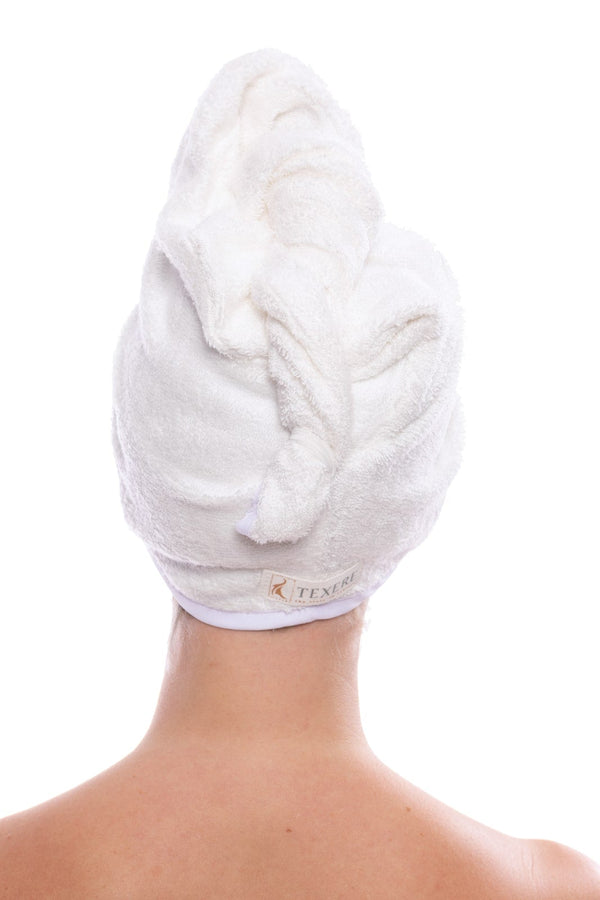 Texere Women's Terry Cloth Hair Towel / Wrap Womens>Spa>Hair Towel Fishers Finery 